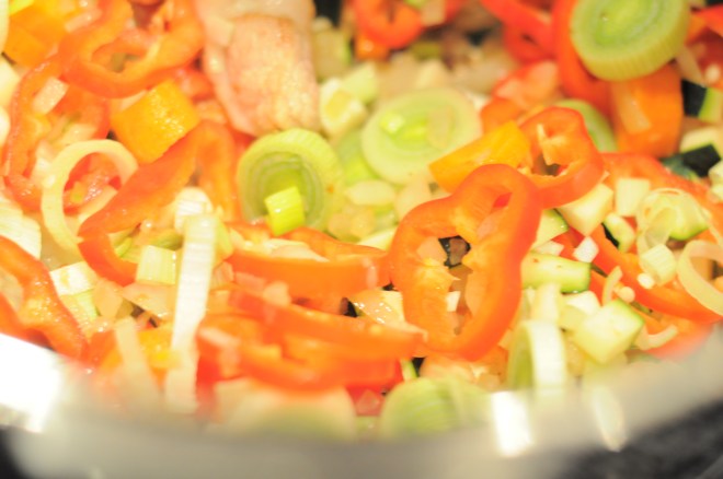 gryte med grønnsaker