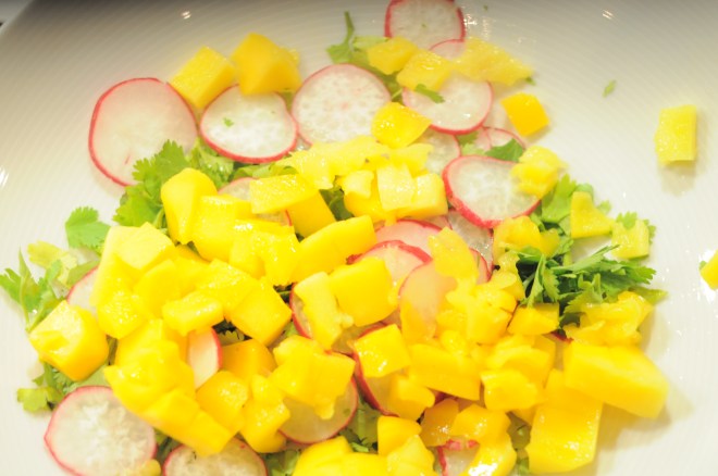 salat asiatisk mango_koriander_vårløk