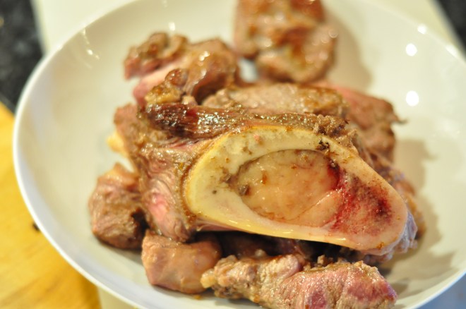 storefebog stekt kjøtt