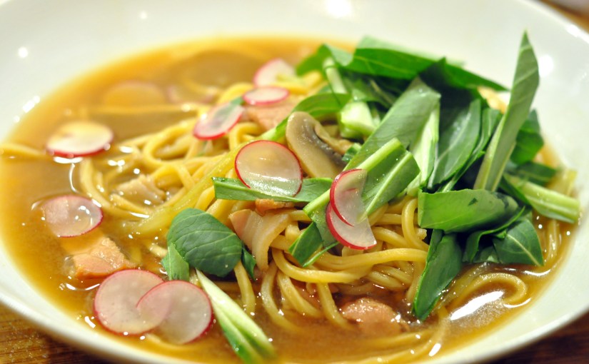 Hverdags ramen med posjert&nbsp;egg