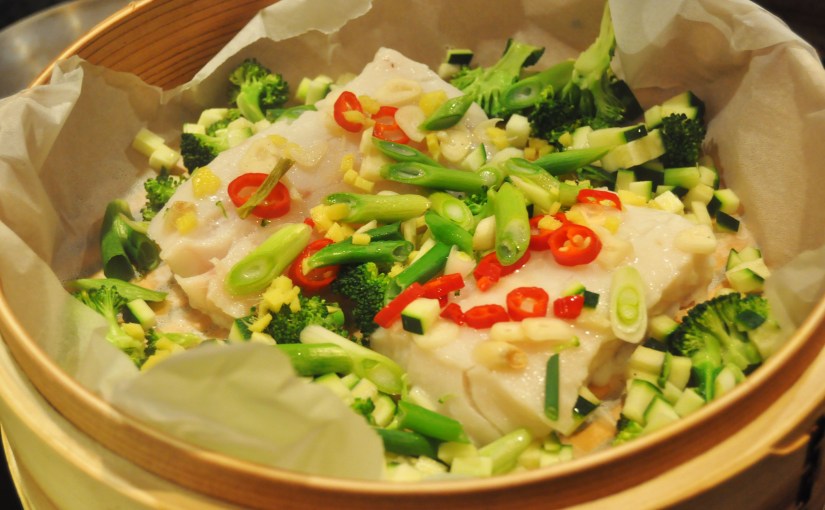 Dampet skrei med asiatiske&nbsp;smaker