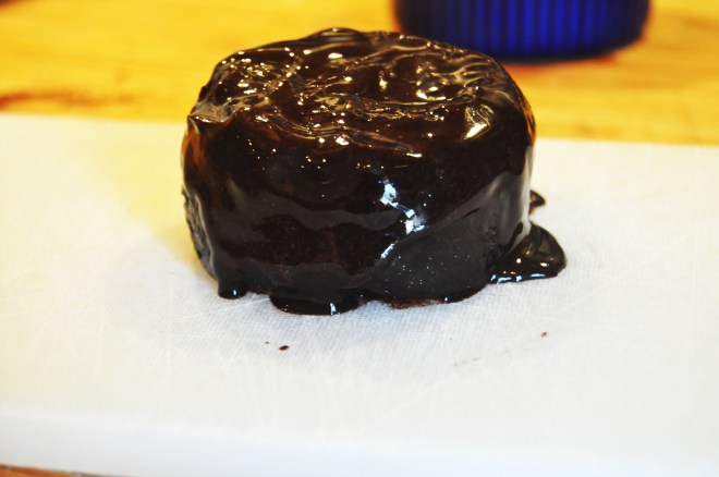 Sjokoladekake på 1 minutt uten mel_ferdig uten form