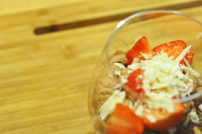 enkel sjokolademousse ferdig