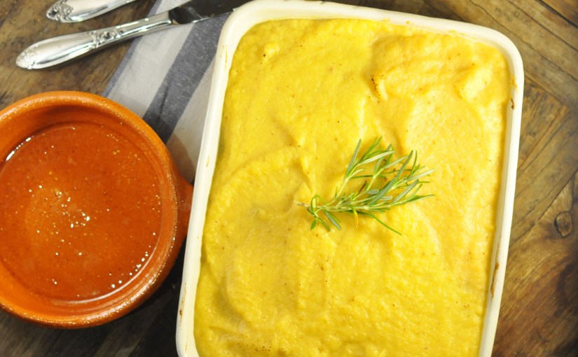 &laquo;Shepards pie&raquo; inspirert juksegryte med kålrot&nbsp;lokk