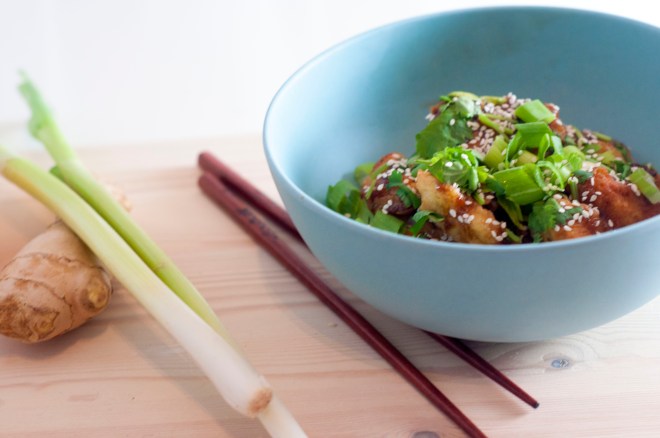 appelsin kylling med ingefærris (46)